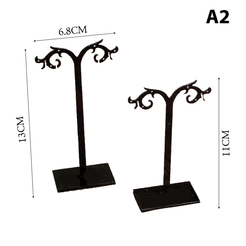 (New)Black And White Acrylic Earring Earring Jewelry Diplay Rack torage Rack