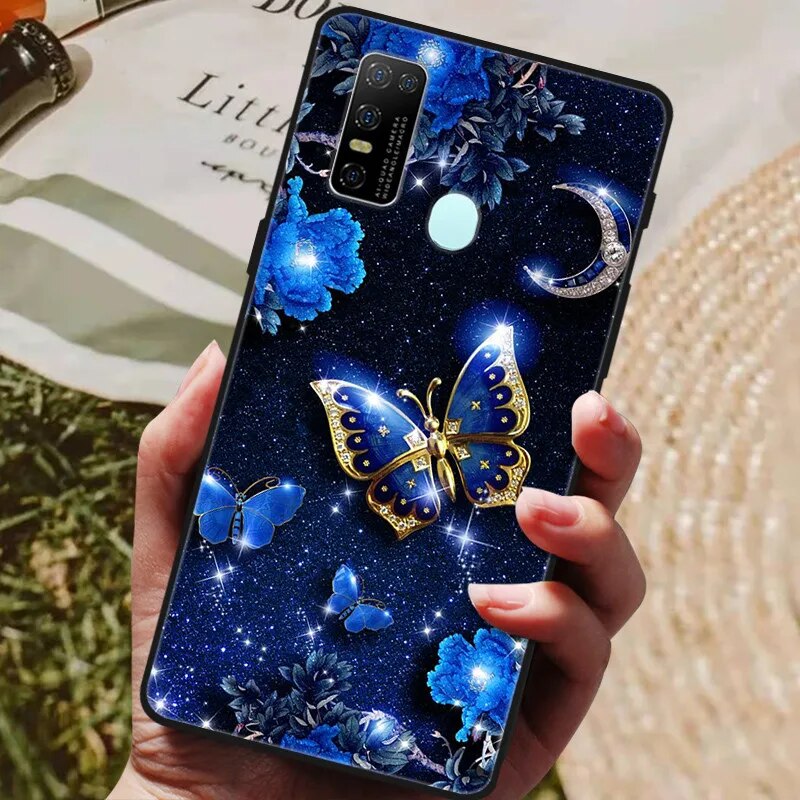 For TCL 20 SE Case Soft Silicone Phone Back Cover For TCL 20 SE TCL20SE TCL20 20SE Cases Coque for TCL 20SE Fundas bumper Shell. 