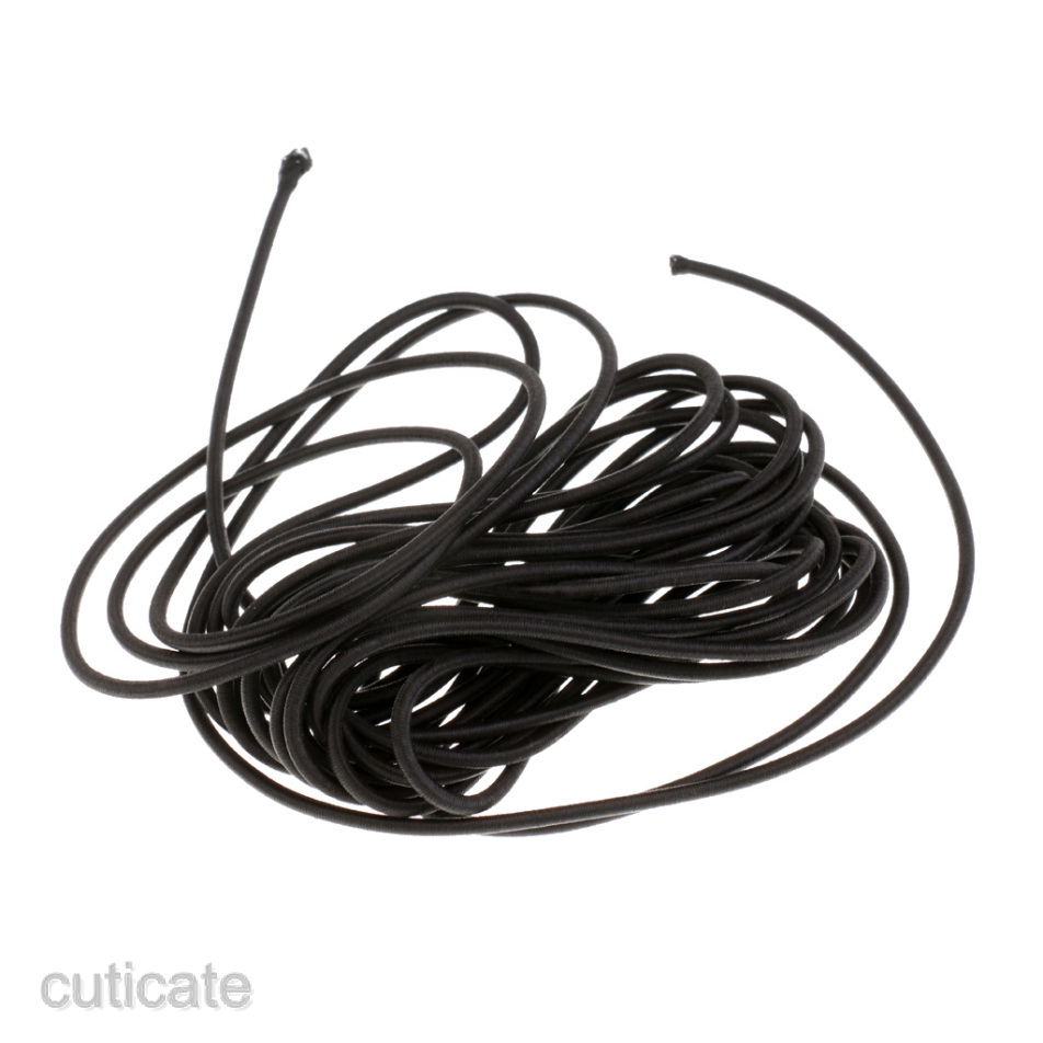 5m 10m Bungee Elastic Cord Crafting Stretch String Paracord Roof Racks Trailers Boats