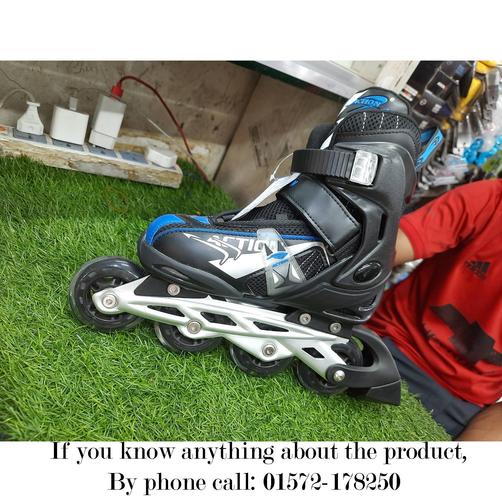 Roller skate shoes inline size - XL (42-45) action. 