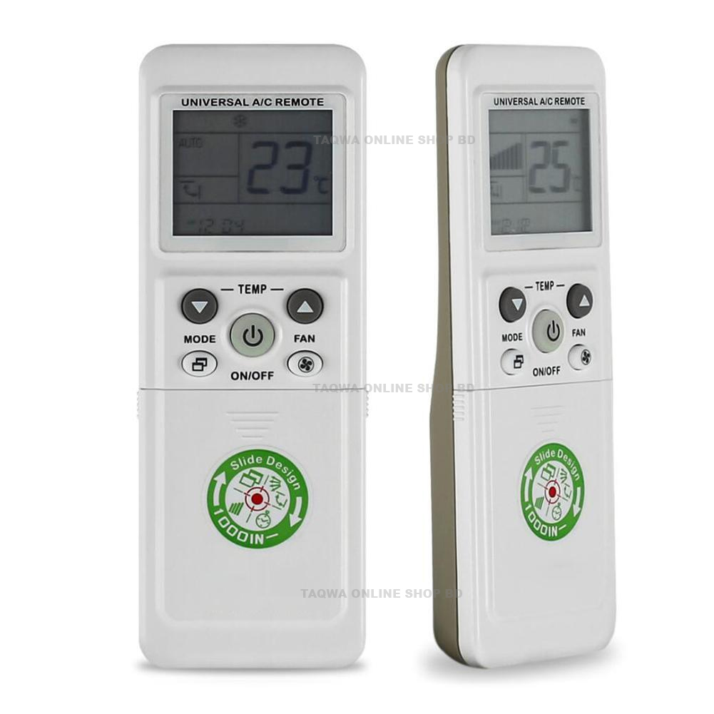 Universal Air Conditioner Remote Control K-1038E Air Conditioning Controller Cool & Heat. 