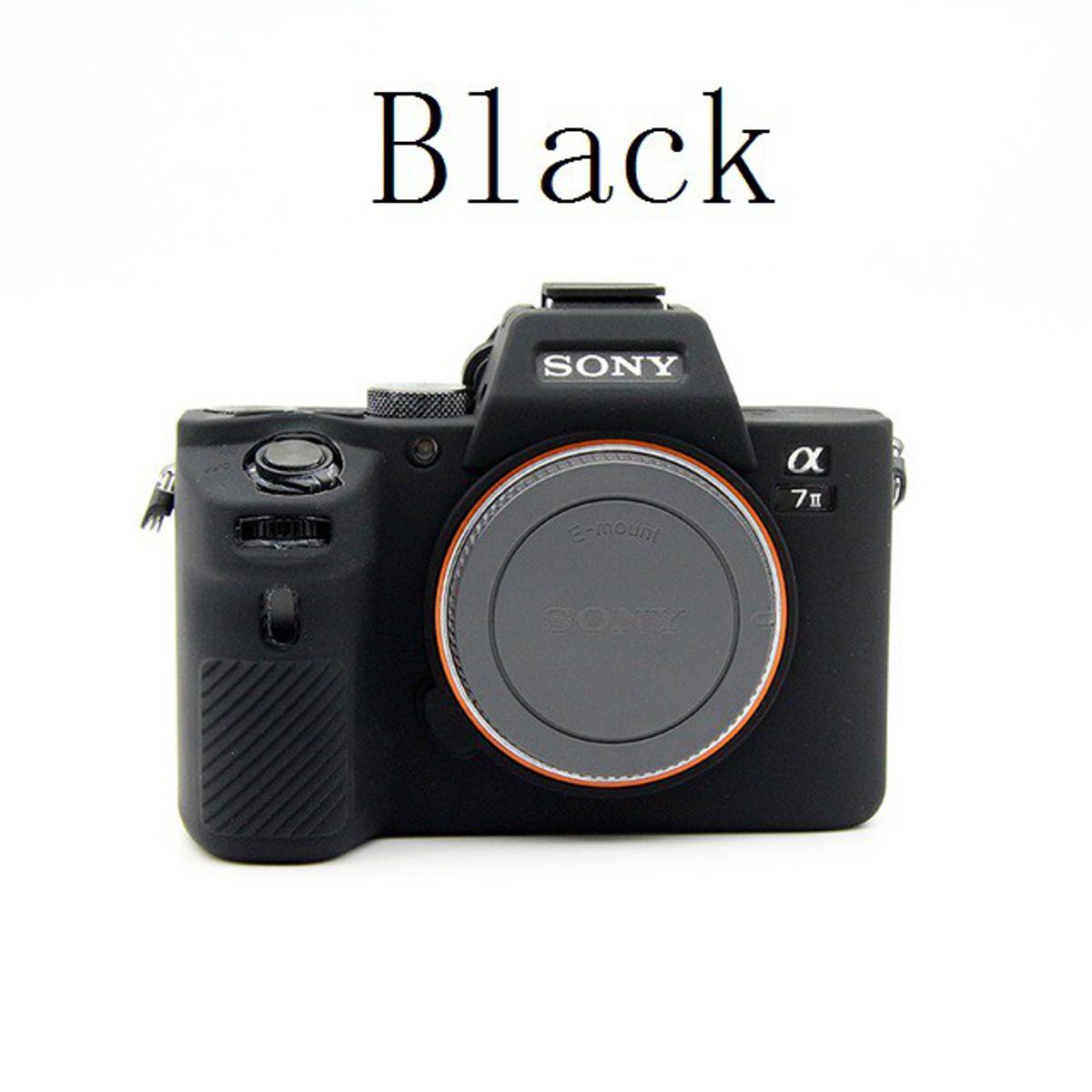 For Sony A7 II A7II A7R mark2 a7s2 A7R2 Silicone Camera Bag Soft Silicone Camera Protective Case