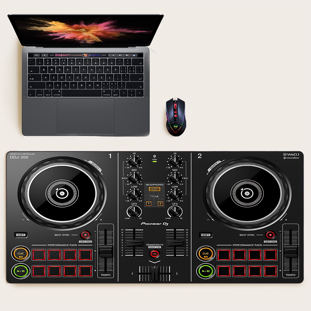 Decorative DJ Gift Pad DJ Disc Table Controller Picture D Big Mouse Pad Pioneer DJ Smart DJDJ-200 Console Display Table. 