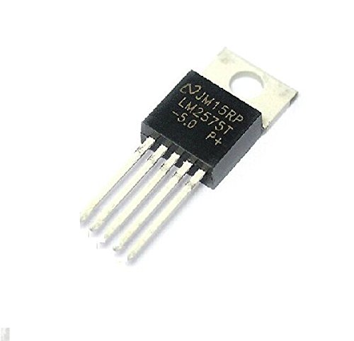 FIXED 5V  LM2575 IC LM2575 Voltage Regulator LM2575 Buck Converter IC 5V Fixed 3A Buck IC Max Input 40V Max Output Fixed 5V Step Down Voltage Regulator IC 5 Pin Leads TO-220-5. 