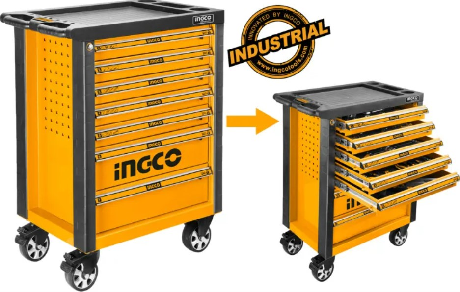 162 Pcs tool chest set 7 Drawer INGCO-HTCS271621