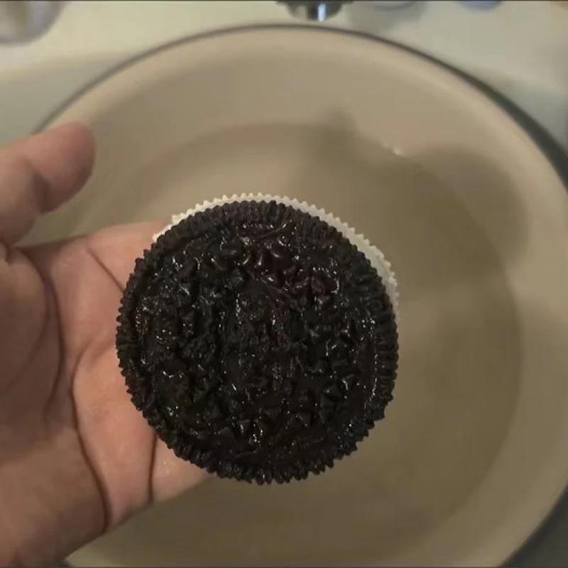 Big Oreo Squishy Table Handmade Silicone Stress Relief Squishy Toy Mochi Taba Squishy New Fidget Toy Biscuit Pinching Toy. 