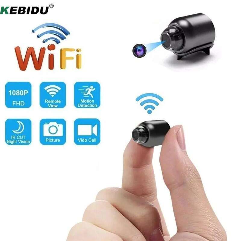 KEBIDU Mini Camera 1080P High Definition WIFI Surveillance Security Night Vision Motion Detect Camcorder Baby Monitor Wireless