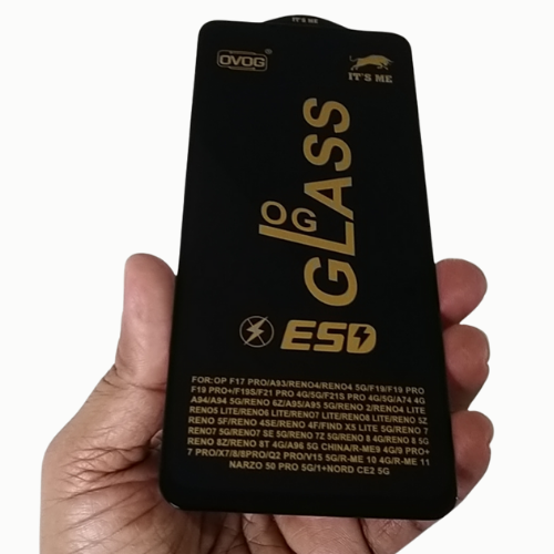 OG GLASS Protector I REALME 7 PRO / REALME X7 5G I Premium Quality Tempered Glass Touch Protector. 