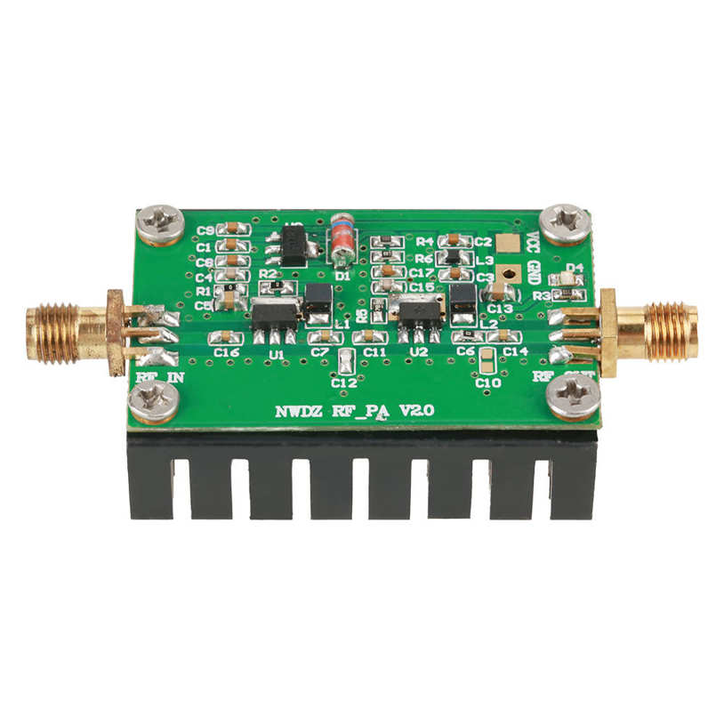 2MHZ-700MHZ 3W HF VHF UHF FM Transmitter RF Power Amplifier For Ham Radio 35dB. 