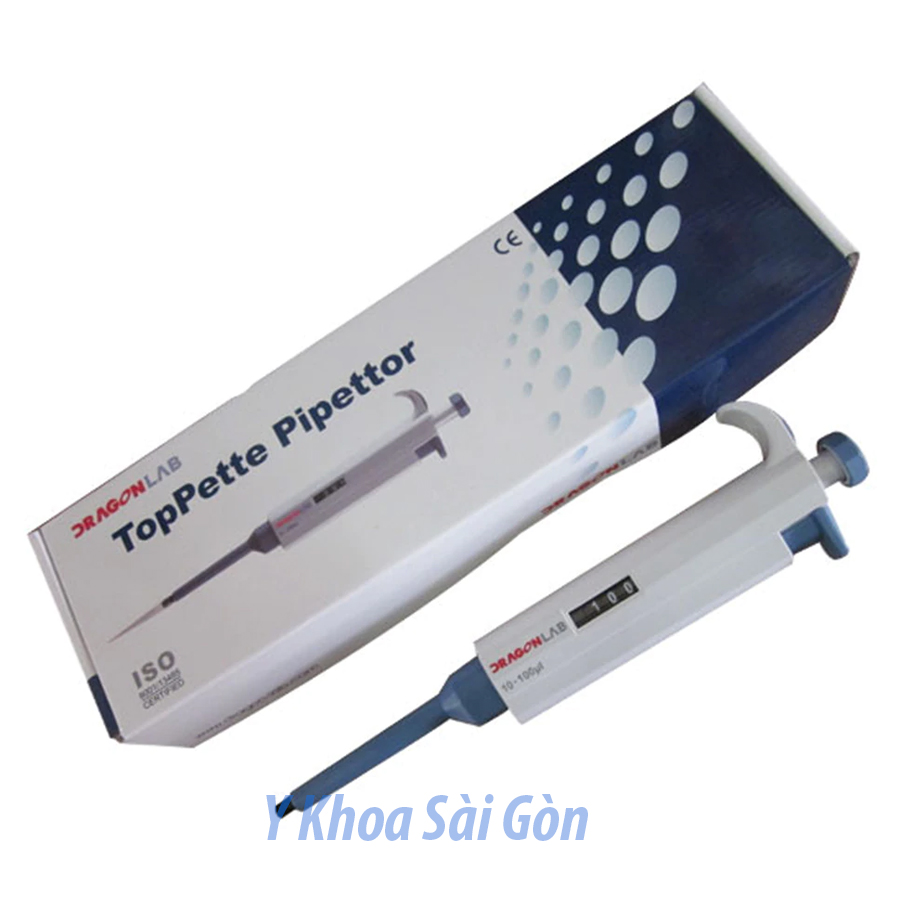 Micro Pipettes Single-channel Adjustable Laboratory DRAGON Pipettor  Volumes(100-1000). 