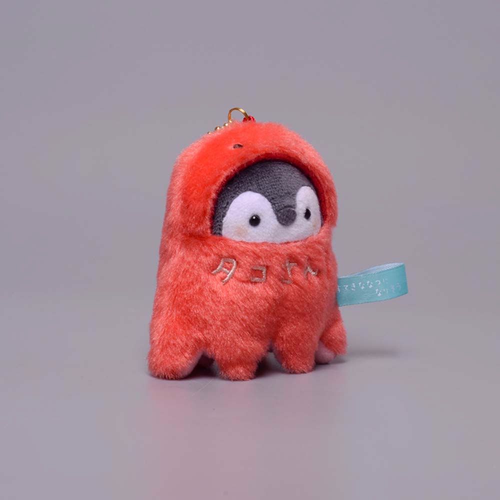 Breakfast Series Toast Boiled Egg Penguin Plush Doll Keychain Kawaii Animal Ocus Bag Pendant Soft Stuffed Plush Toys. 