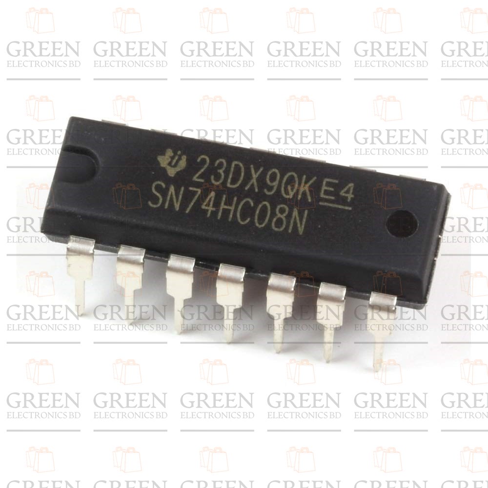 7408 SN74HC08N 74HC08 74LS08 2 Input AND Gate A Class IC Dual In Package DIP 14 Pin IC. 