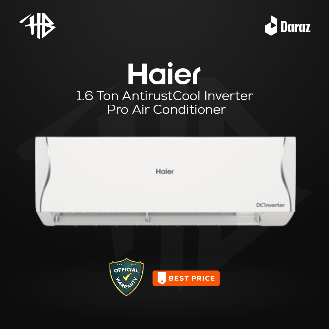 Haier 1.6 Ton AntirustCool Inverter Pro Air Conditioner