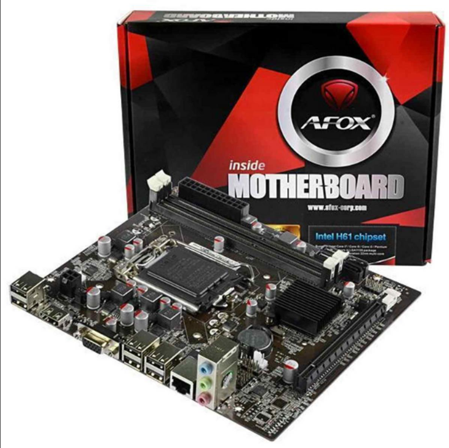 AFOX IH61 2nd & 3rd Gen Intel Processor Supported Motherboard. 