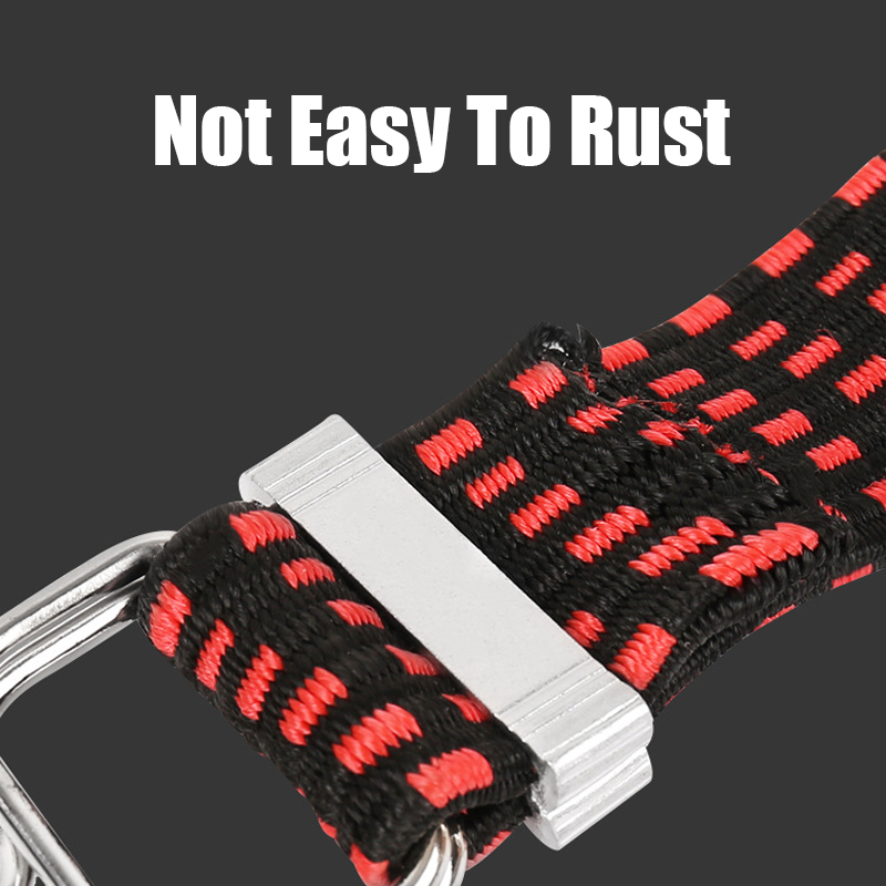 Binding Rope Bike Strapping Rope Adjustable Multifunctional Tali Motor Motor Hook 1 Meter. 