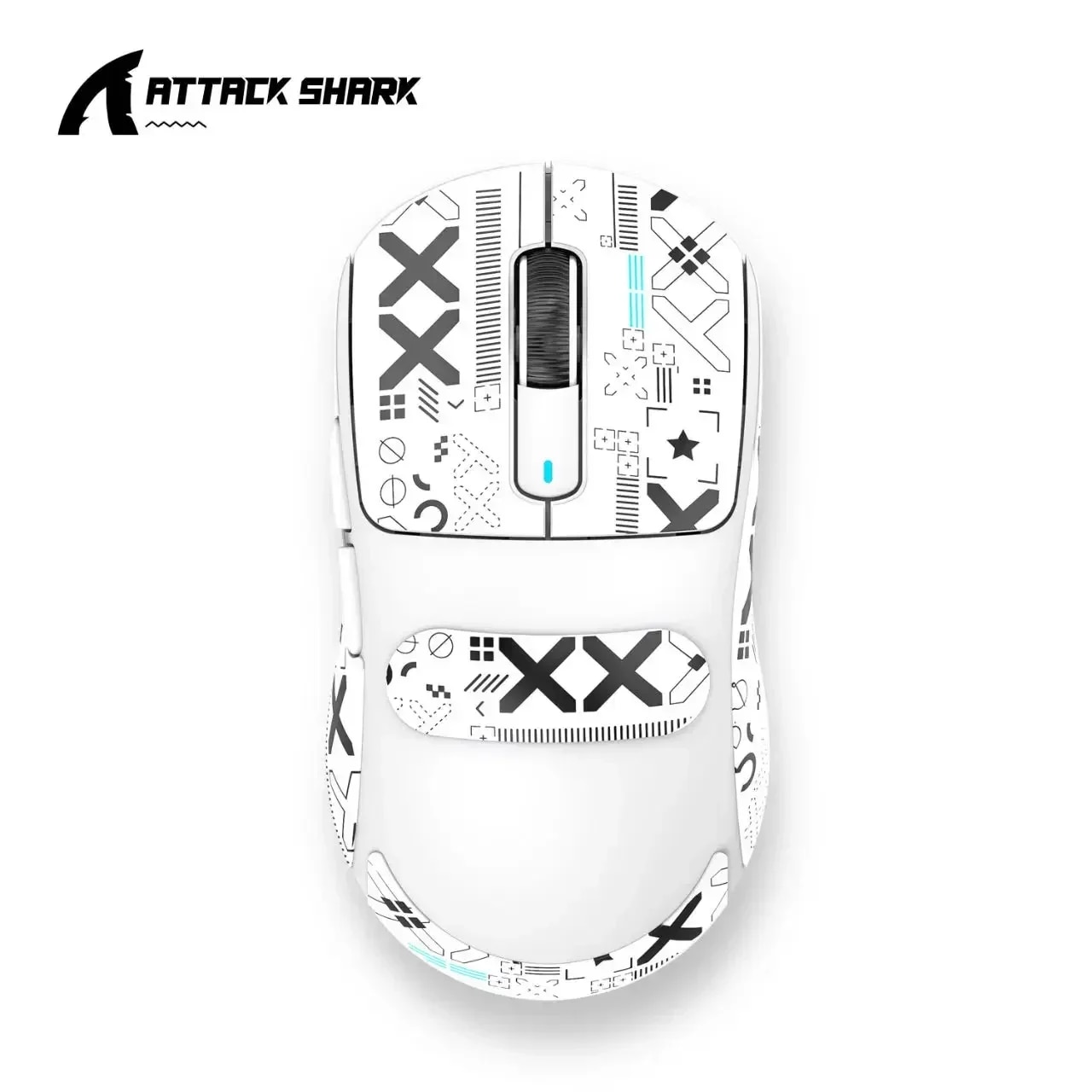 Attack Shark X3 Bluetooth Mouse , 49g Lightweight , PixArt PAW3395, Tri-Mode Connection, 26000dpi, 650IPS, Macro Gaming Mouse. 