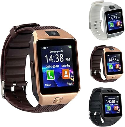 Smartwatch Dz09 Touch Screen SIM TF card SD Card Camera Call smart watch v8. 