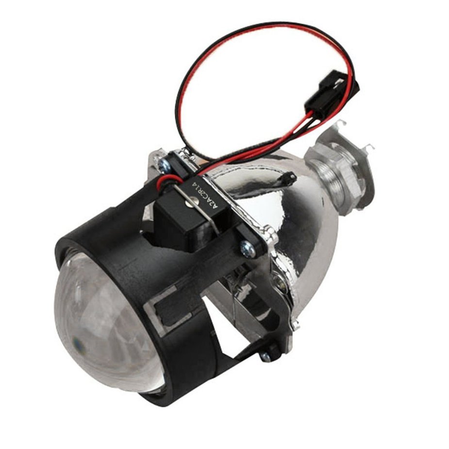 2.5 inch Xenon Bi-xenon HID Clear Projector Lens Shroud Headlight H1 H4 H7. 