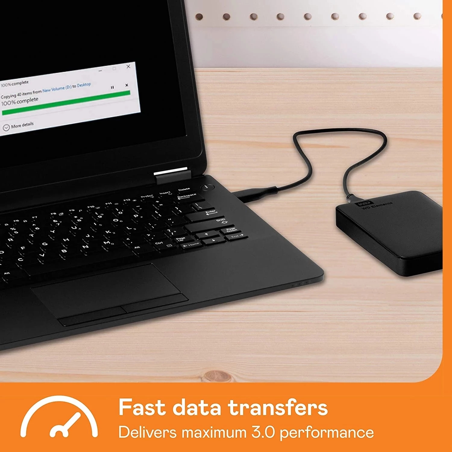 Western Digital WD Elements 5TB Portable External Hard Drive 4TB 2TB 1TB USB 3.0 Portable HDD Hard Disk For Desktop PC Laptop. 
