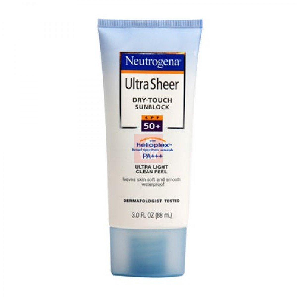 neutrogena sunscreen spf 50 price