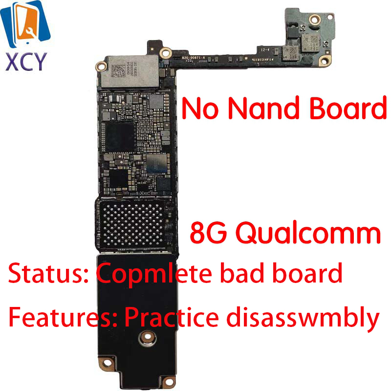 Bad Motherboard For iPhone 8 Plus 8 7 6SP 6S 6G 7P No Nand Board Disassembly Parts Mainboard Practice Withdrawal IC Repair Skill. 