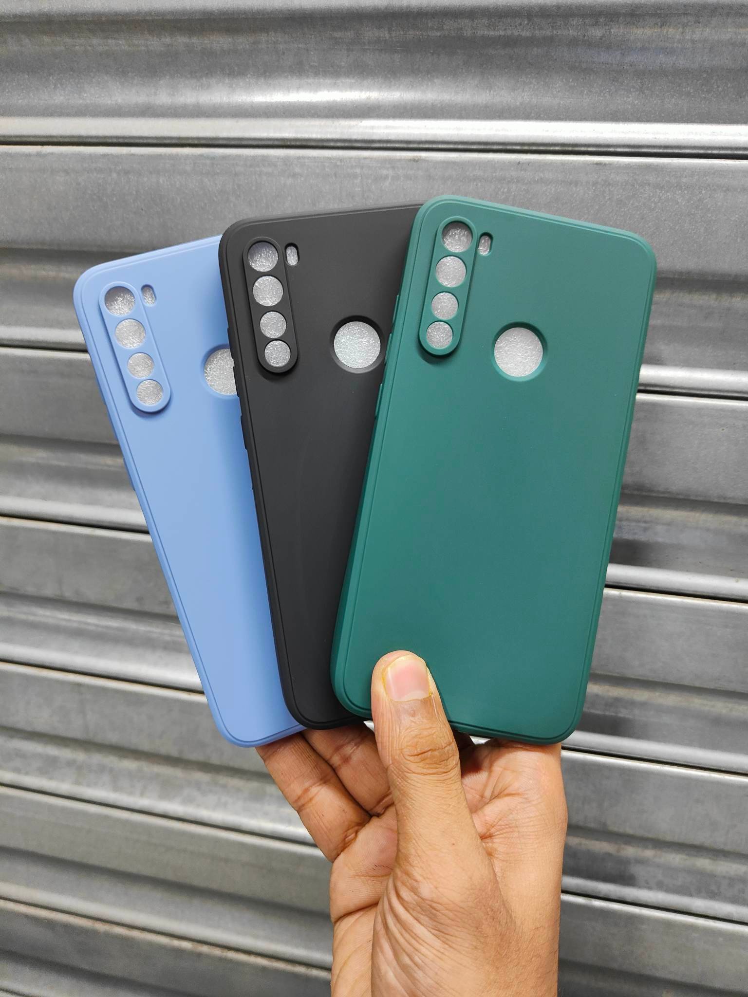 FOR REDMI NOTE 8  SOFT CLEAR BACK COVER. 