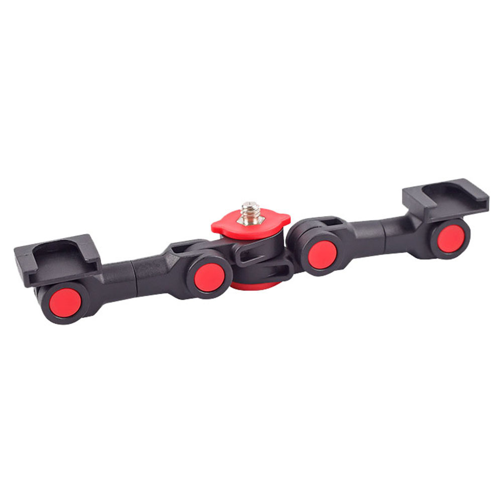 1 Piece Rotatable Multifunctional for Cold Shoe Mount Adapter with Phone Clip. 