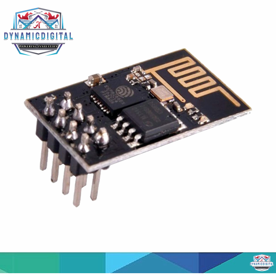 ESP8266 ESP01 ESP8266-01 Serial Wifi Board Wireless Transceiver Module 3V 3.6V UART I2C I2S Remote Control PWM. 