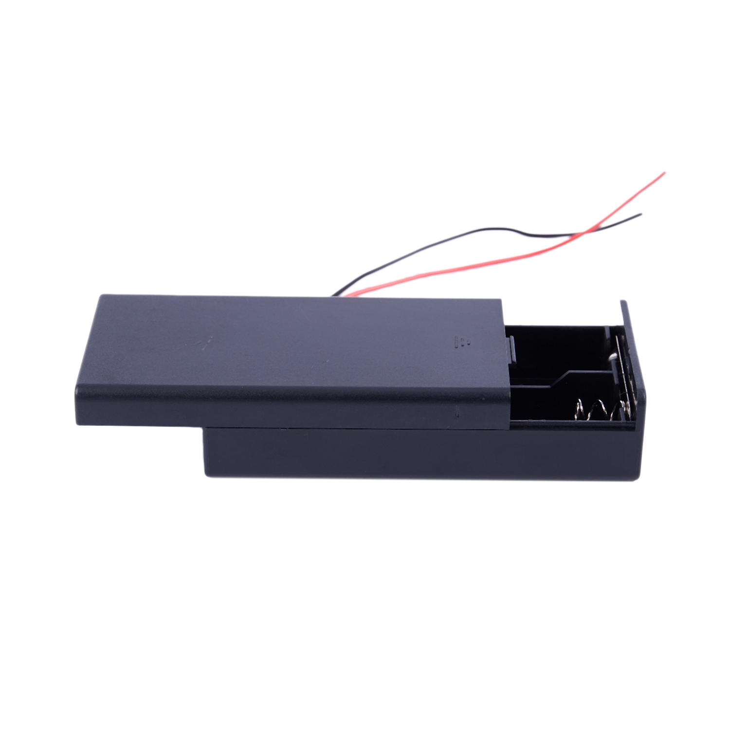 plastic box-1 x Box Holder (Batteries are not included.)-Black