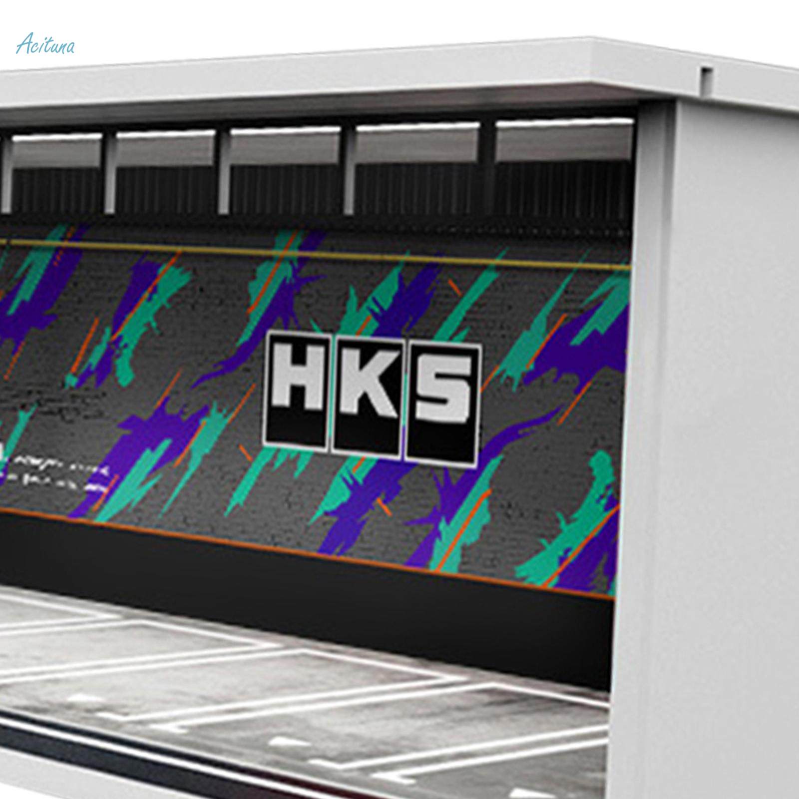 1/64 Vehicle Model Display Case Garage Display Case Diecast Wheels Display Case for Collectors. 