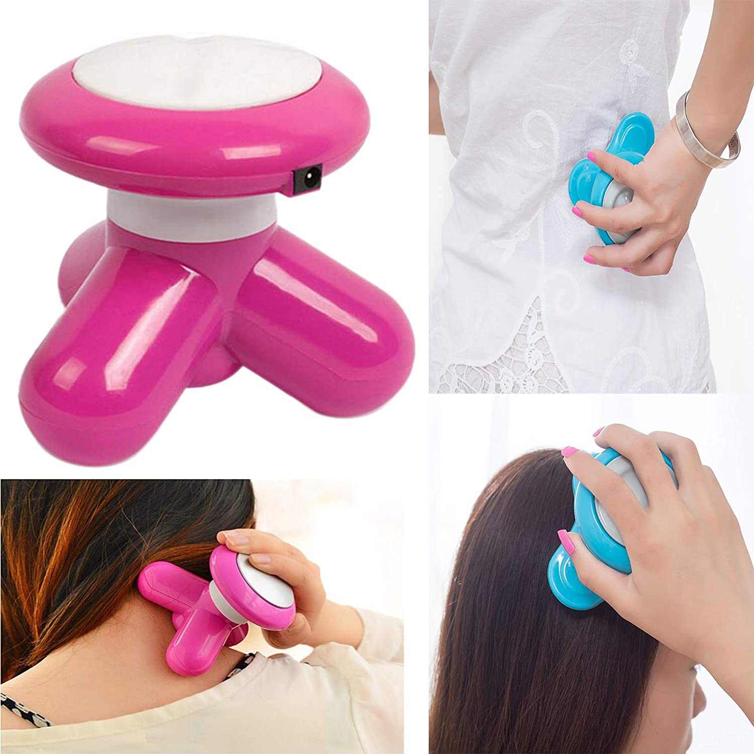 Electric Mini Handheld Vibrating Body Massager. 