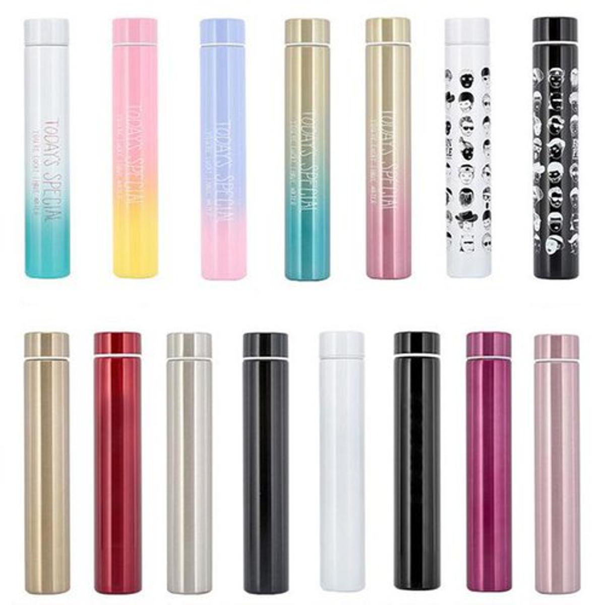 Slim water bottle