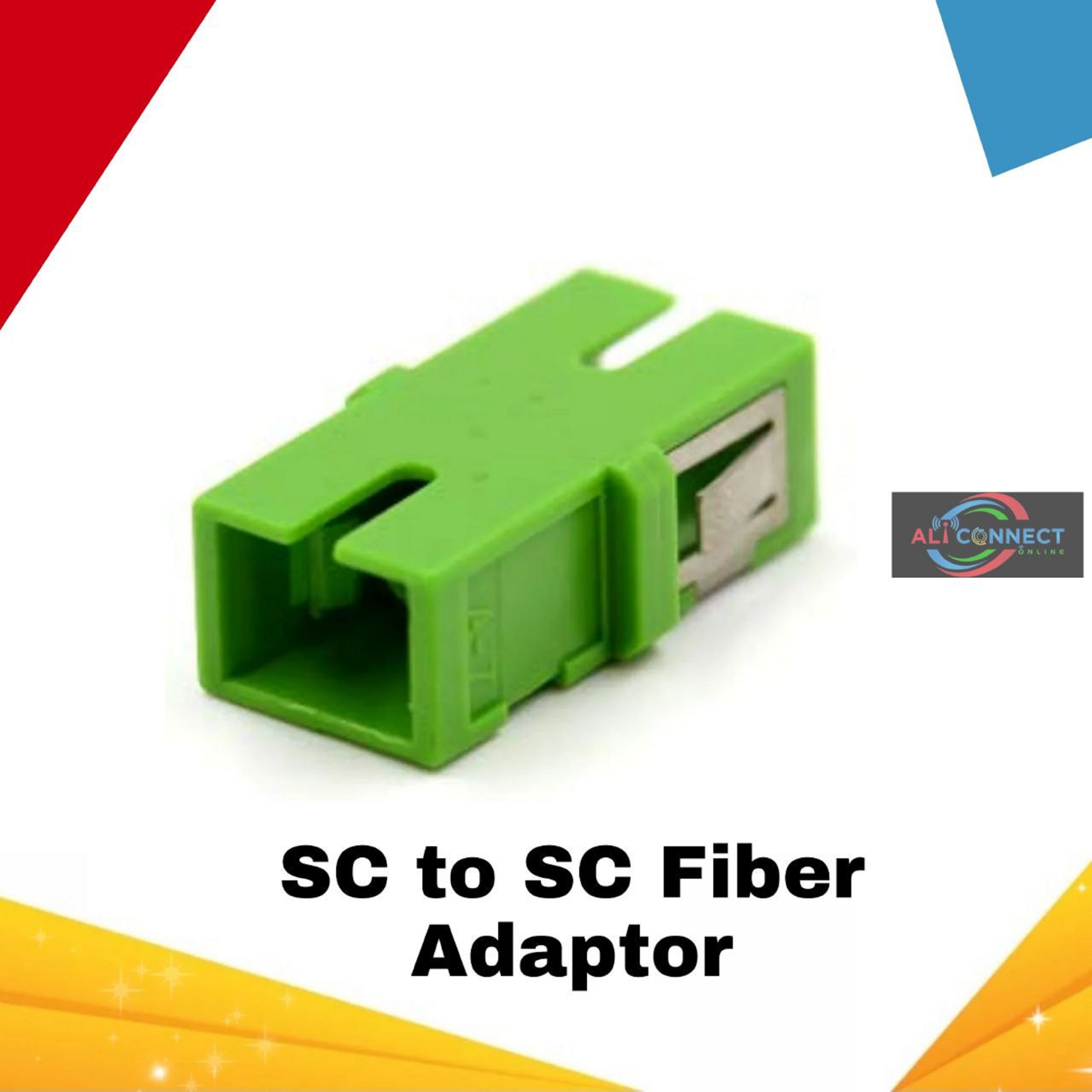 Fiber Optic Cable Adapter Coupler SC-SC Simplex Singlemode