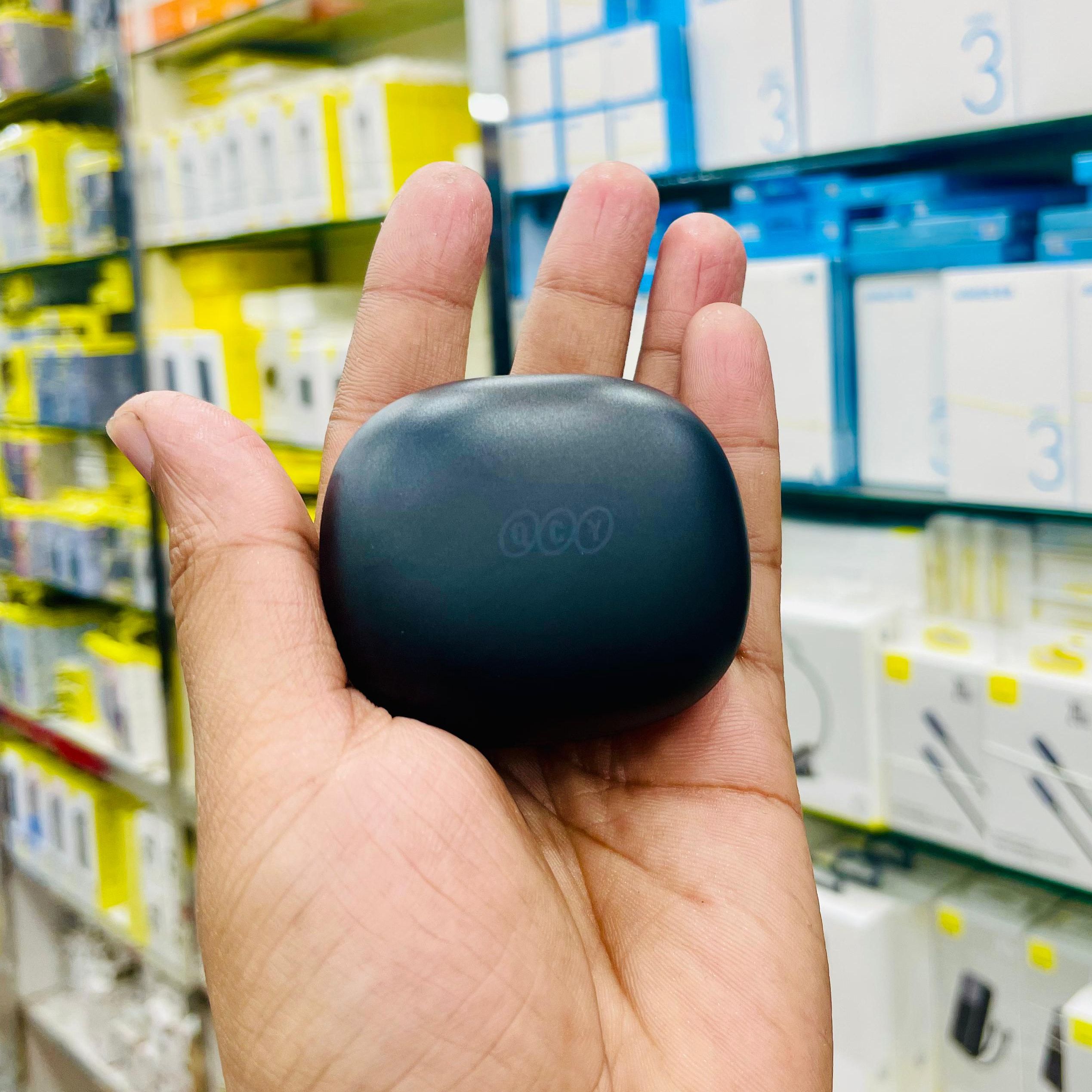 QCY MeloBuds N30 (HT16) 45dB ANC Earbuds, Dual Device Connection Mode, Ai Noice Cancelling for calling. 