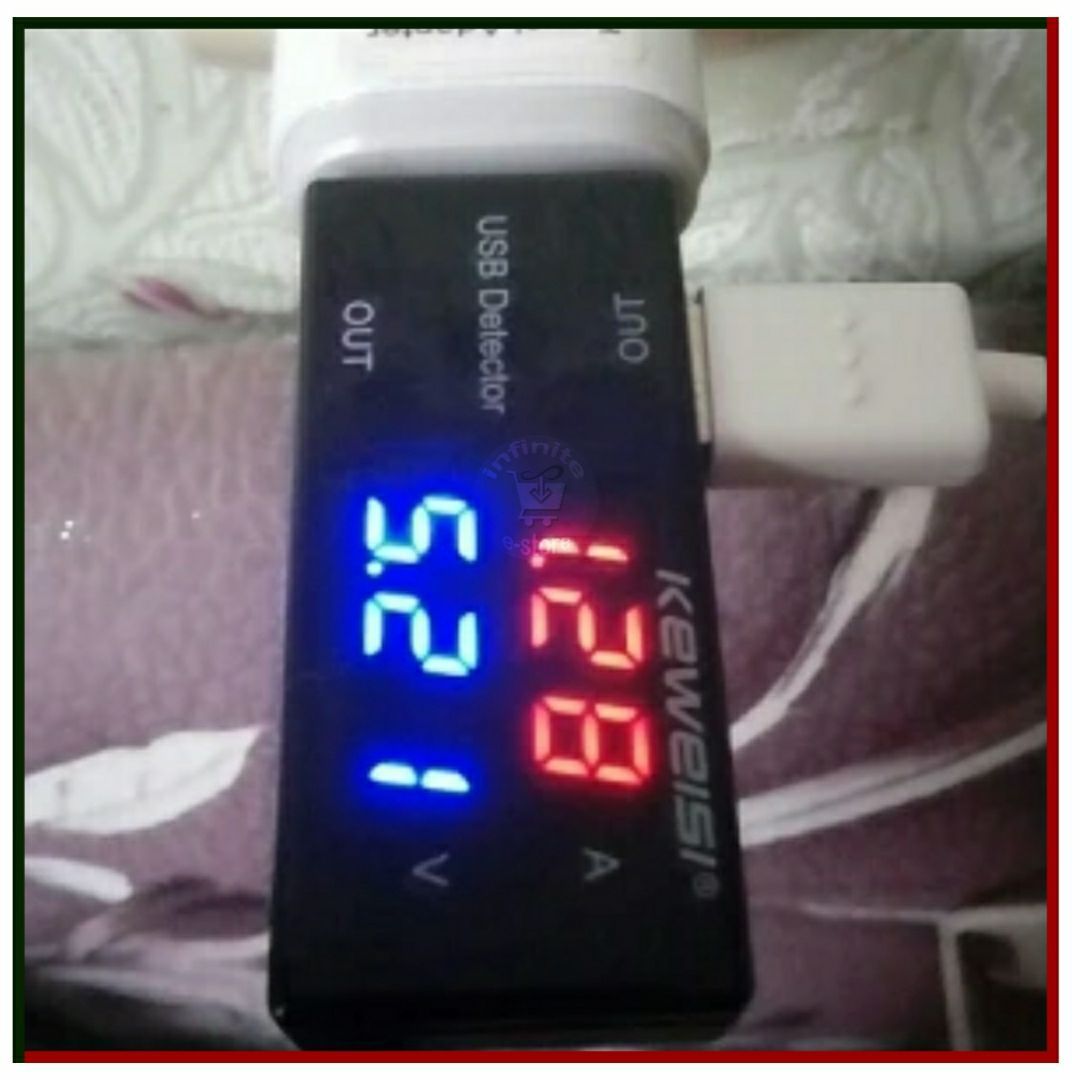 Dual USB Power Current Voltage Meter Tester Portable Mini Current and Voltmeter Detector Charger Doctor USB Doctor. 