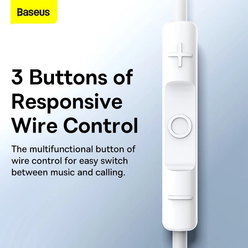 Baseus Encok C17 Type-C In-Ear Earphone - Headphone. 