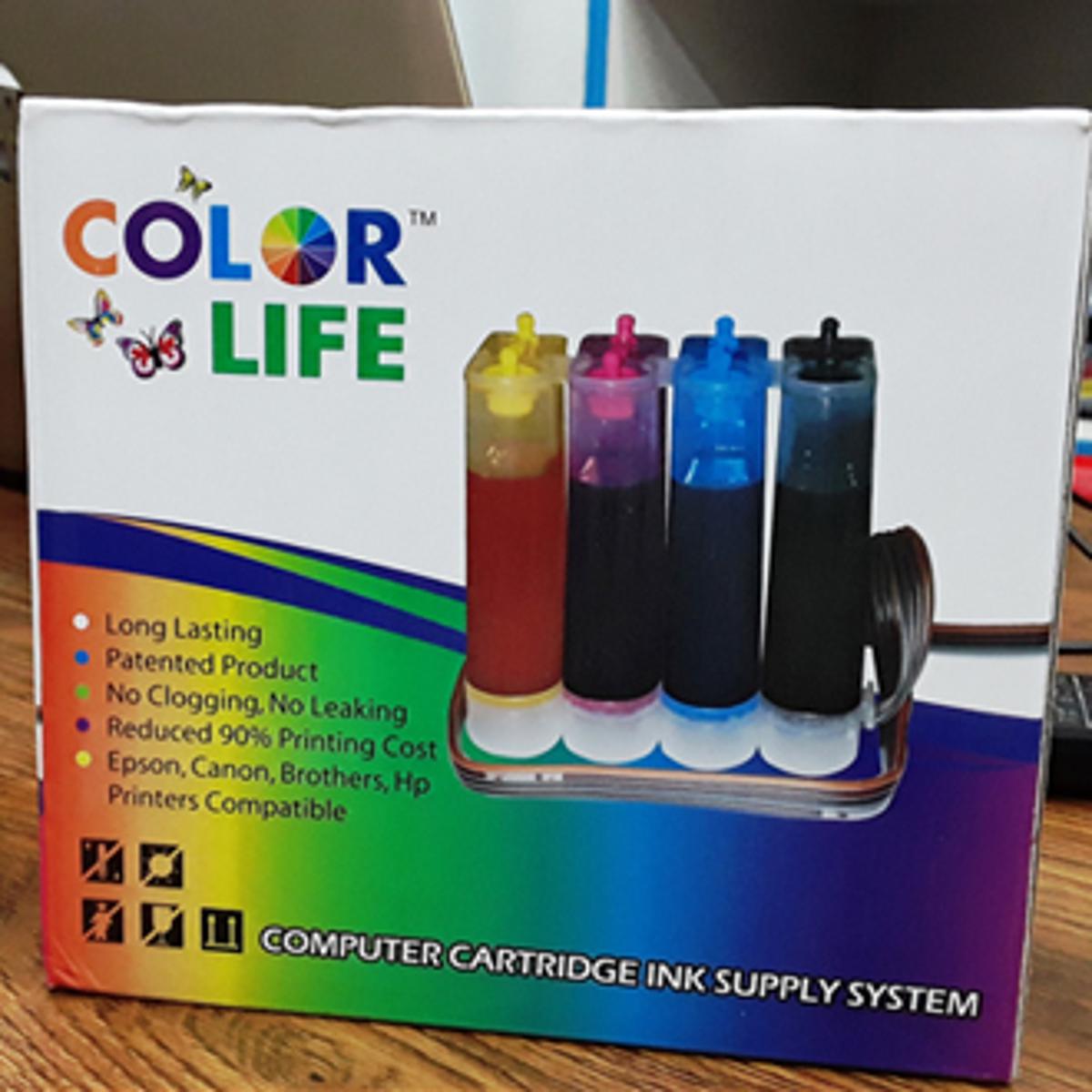 Ink Tank Ciss for Inkjet Printer drum Ciss  Color Fly