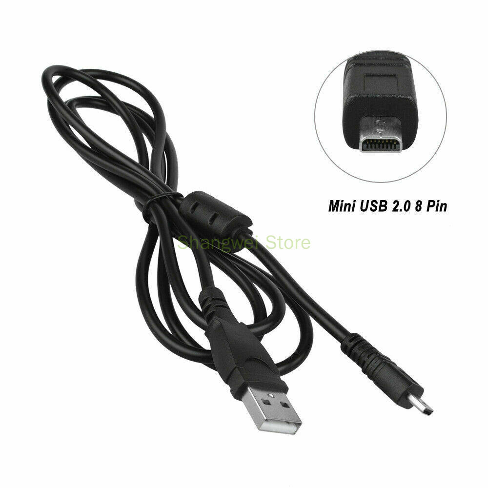 USB Charger PC Data SYNC Cable Charging Cord For Sanyo Xacti VPC-T1495 ex Camera. 