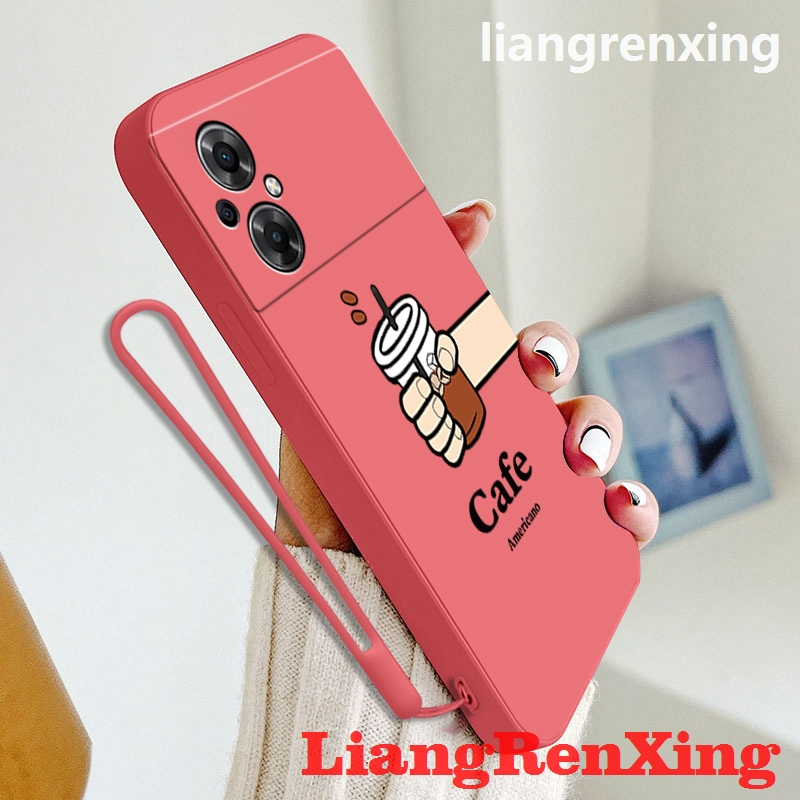 Casing Xiaomi Poco M5 4G Poco M5S phone case softcase liquid silicone protector smooth shockproof bumper cover new design coffee aesthetic ytsnkf02. 
