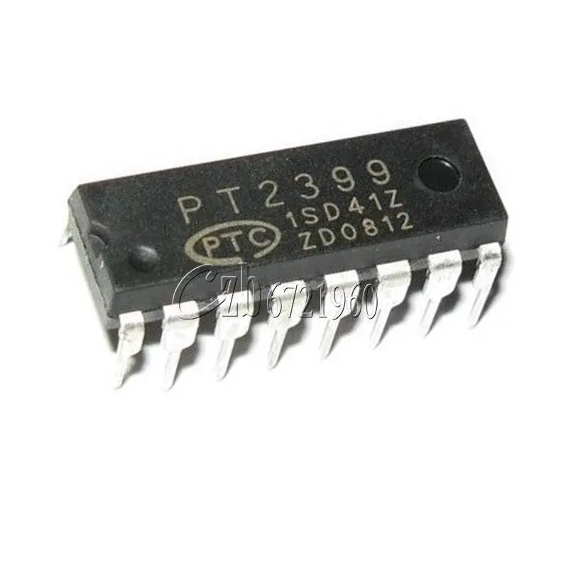 A Class PT2399 Echo Audio Processor IC DIP-16 Leads PT2399 Digital Echo Audio Processor PT2399 Low Noise Echo Audio Processor IC 2399 Echo IC. 