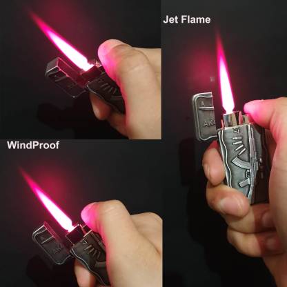 Windproof Jet Flame Pocket Lighter - Pocket Lighter. 
