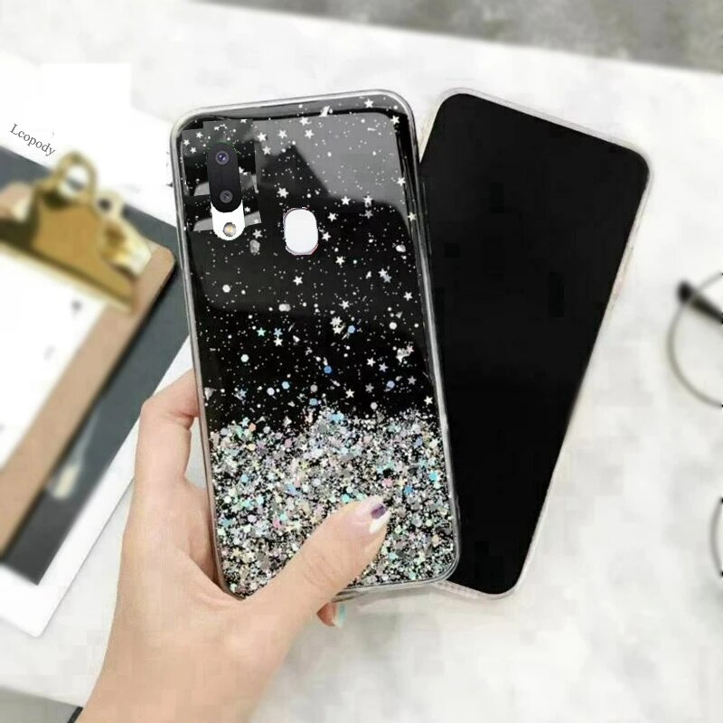 Twinkle Bling Glitter Phone Case For samsung galaxy A20E A20 E A202F A202F A202K A202FDS Full Cover For samsung A 20E Back cover. 