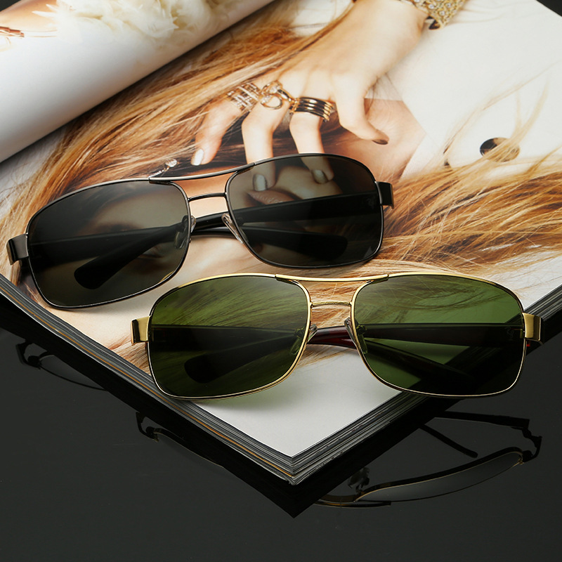 New 3379 Fashion Trend Hot Selling Glass Sheet Sunglasses Anti-UV Driver Glasses Driving Mirrors Wholesale