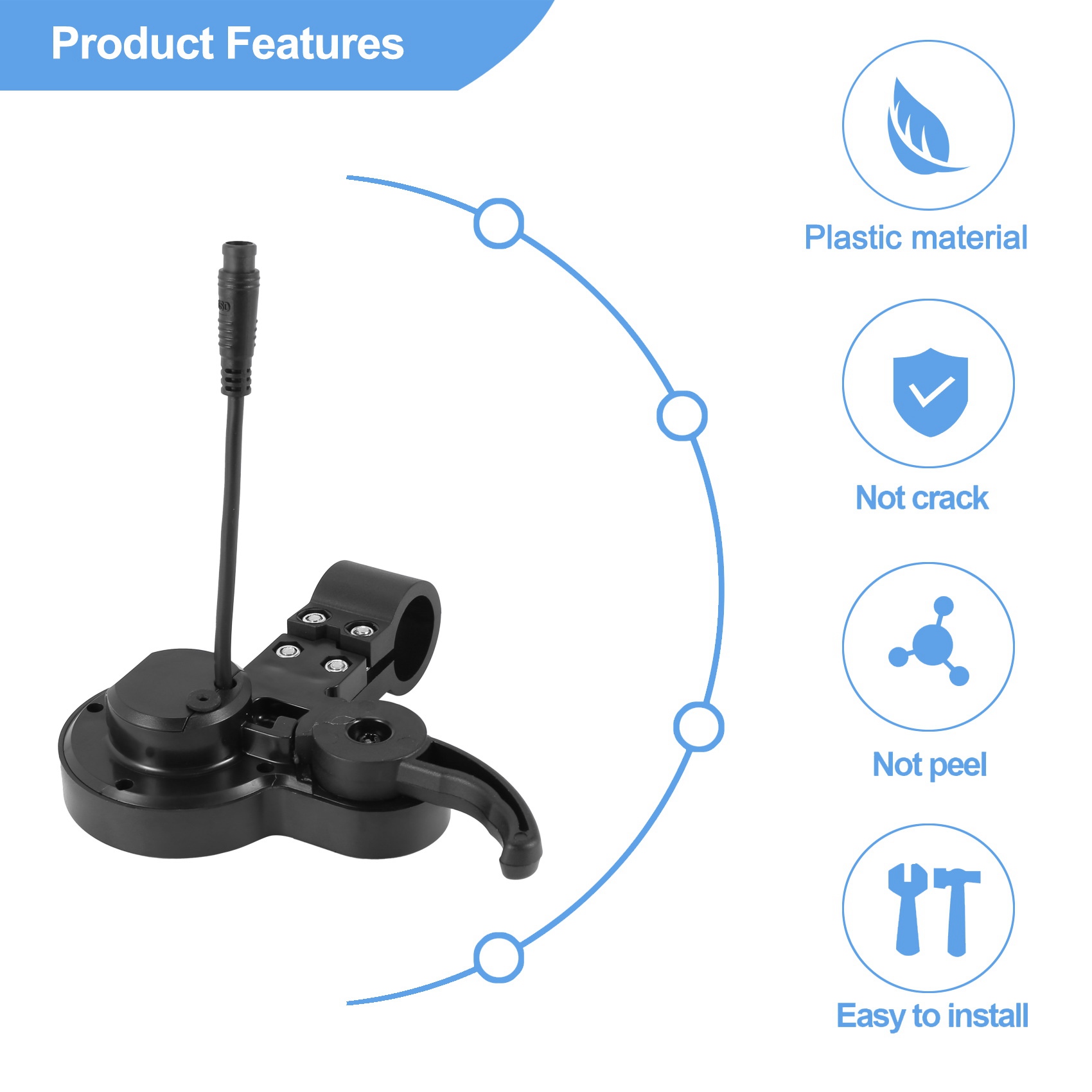 For Electric Scooter Controller Component TF-100 Display. 