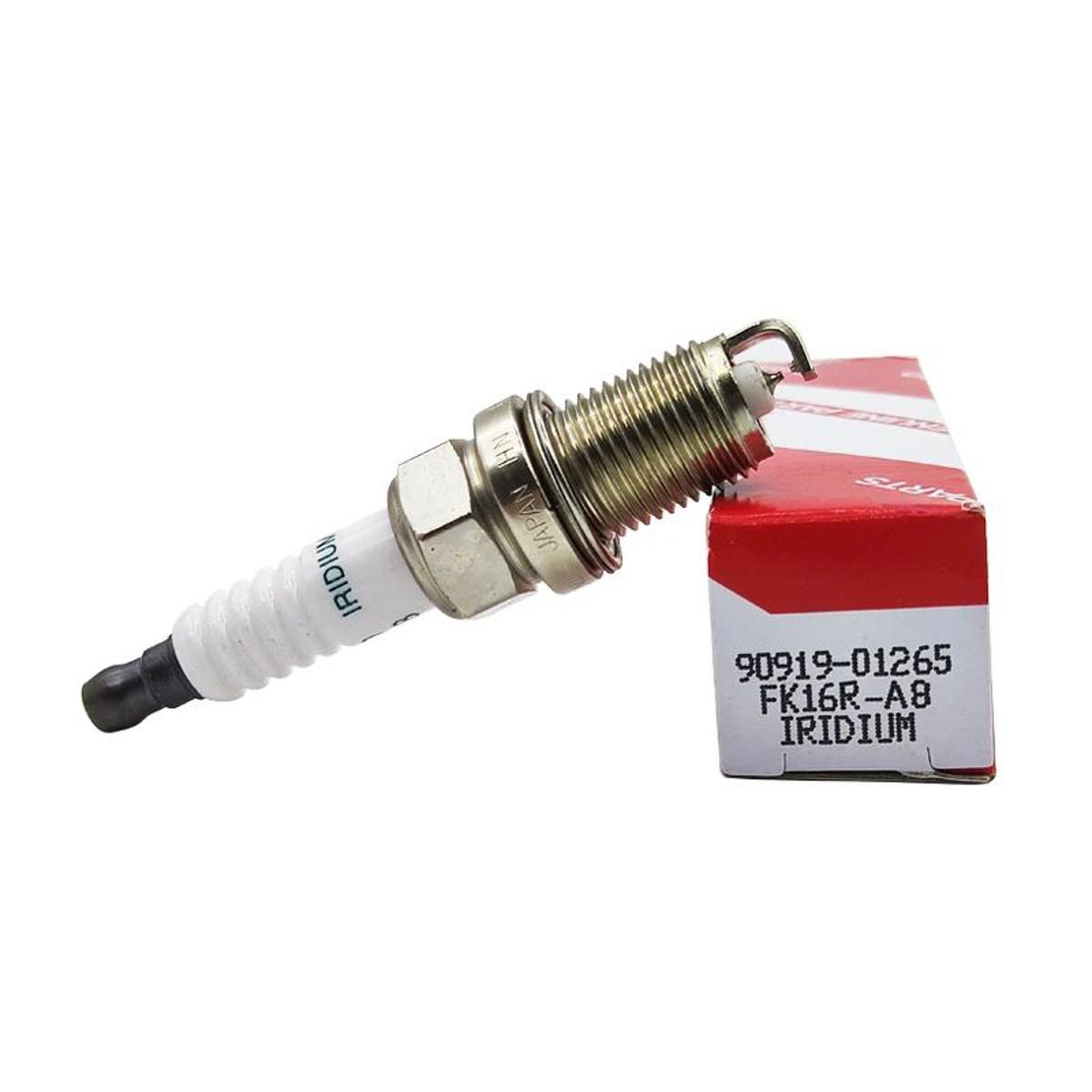 Toyota Aqua Axio Fielder Hybrid Spark Plugs 4 Pc Brand New 90919-01265  -  FK16R-A8