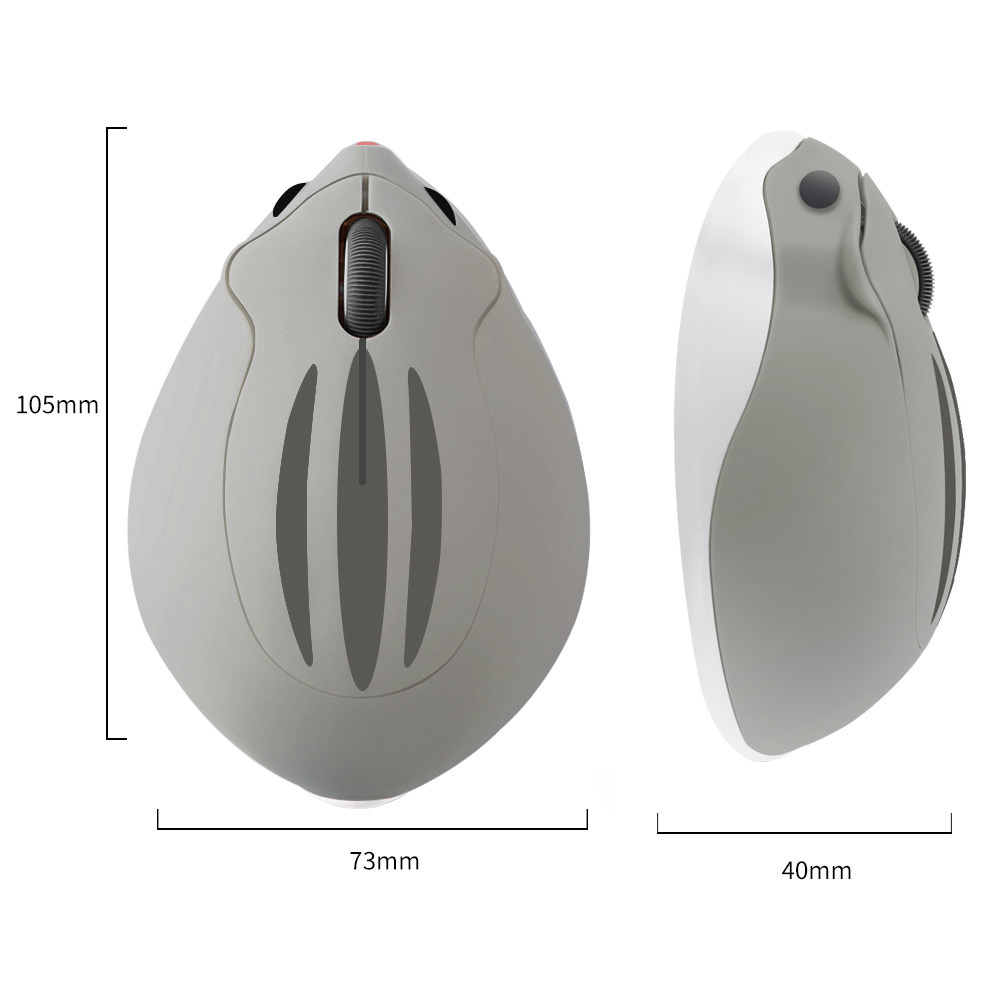 Bluetooth/2.4G Wireless Cute Mouse Hamster Cartoon Computer Mice USB Mute Mause Ergonomic Mini Optical Mice For PC Laptop Tablet. 