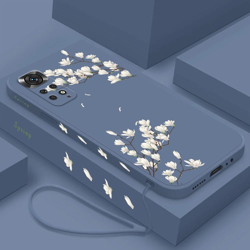 Liquid Silicone Phone Case For Redmi Note 12 Turbo Accessories For Xiaomi Redmi Note 12 11 10 9 Pro Plus Max 10s 9S Back Cover. 