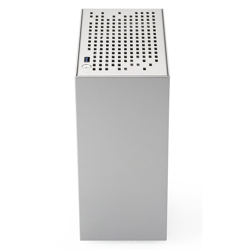 A07 Mini ITX Computer Case Chassis HTPC Host Case USB3.0 ITX Enclosure Personal Computer Chassis Desktop Box Durable Easy Install White. 