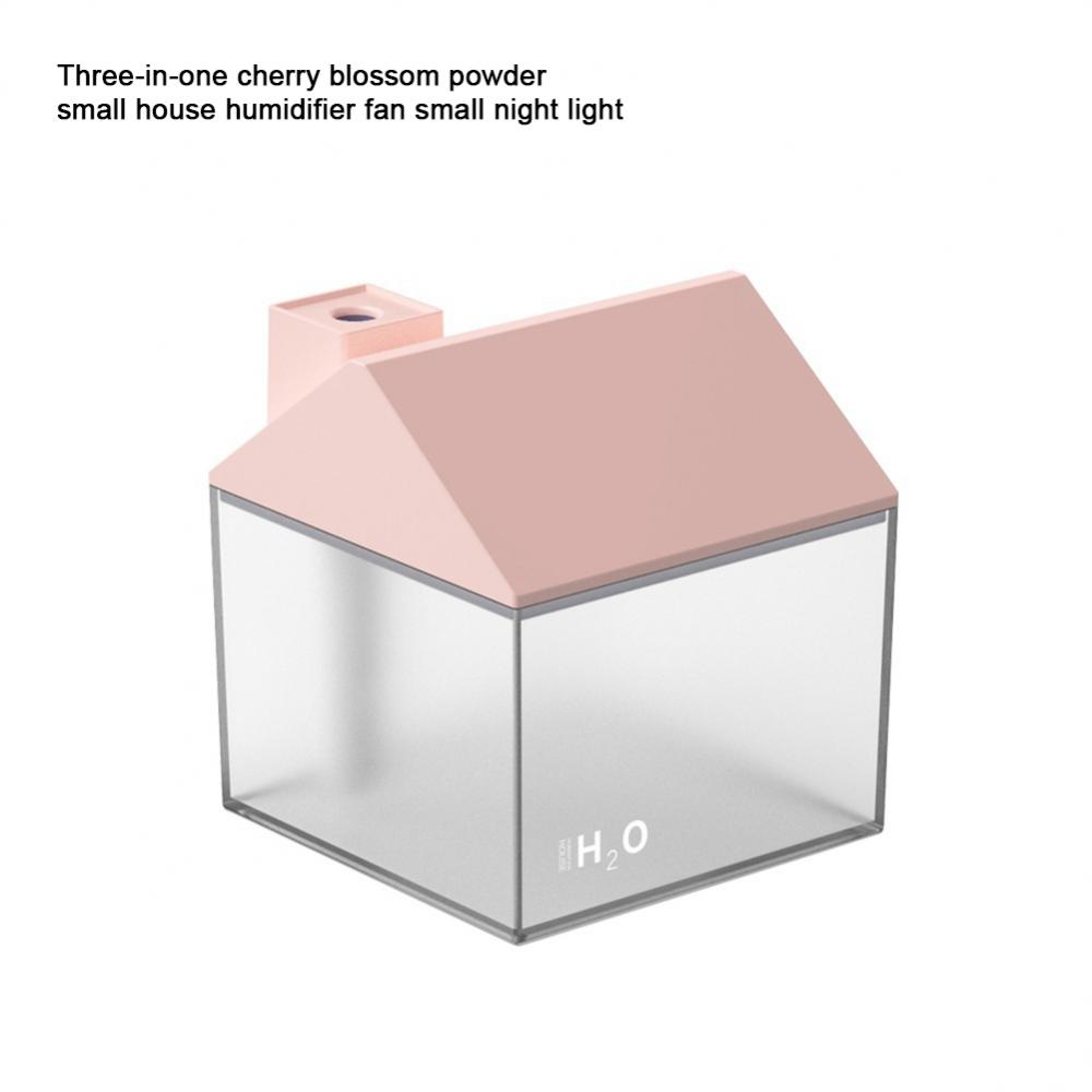 Ultrasonic Cool Mist Maker Convenient Minimalist Cute Fall-proof Mini Humidifier Air Humidifier Little Three-in-one House. 