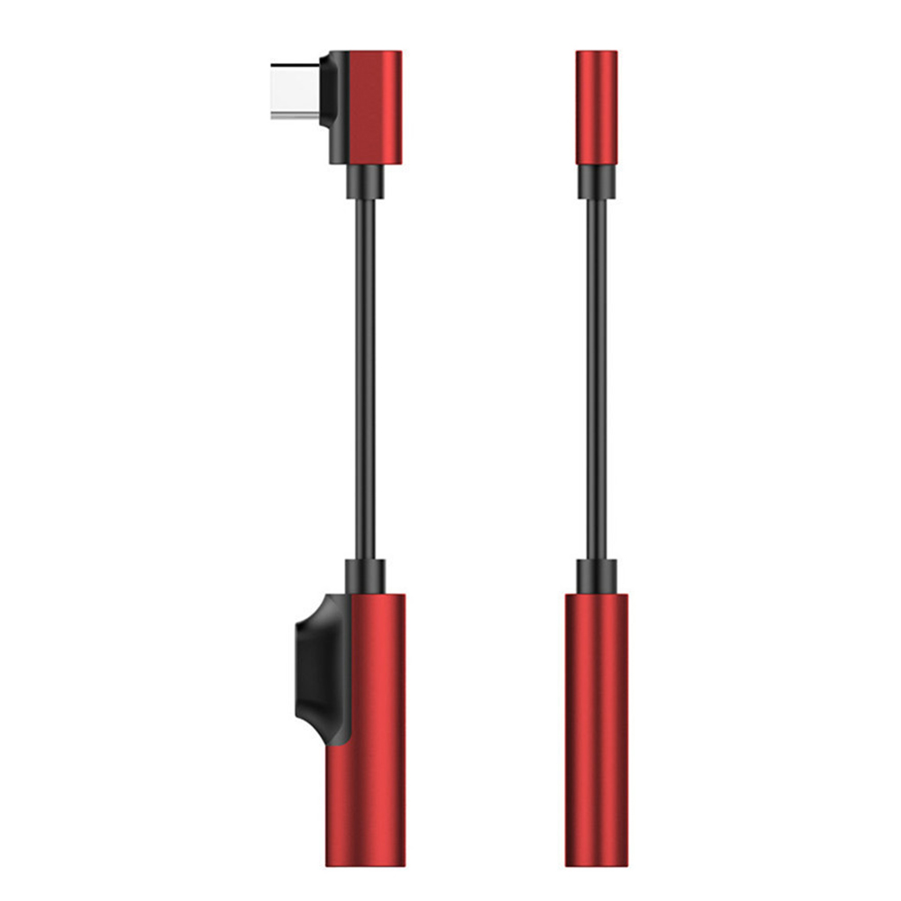 USB C DAC Adapter 2 In 1 Type C To 3.5 Earphone Adapter Audio Type-c To Earphone 3mm Jack AUX Usb C 3.5 For Xiaomi USB-C 3 5. 